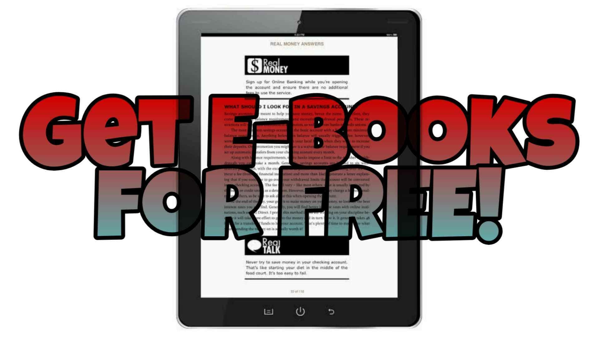 How to get free e-books for any device