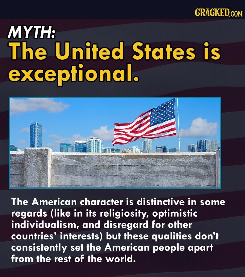 11 myths we were taught about the United States