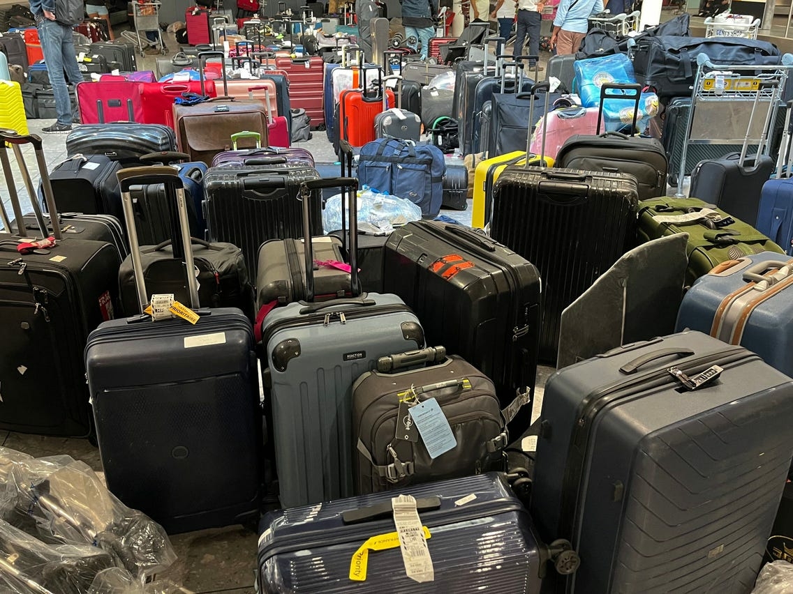 Frankfurt Airport boss blames travel chaos on black suitcases