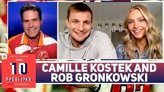 Gronk's girlfriend, Camille Kostek, Predicts Will He Remain Retired