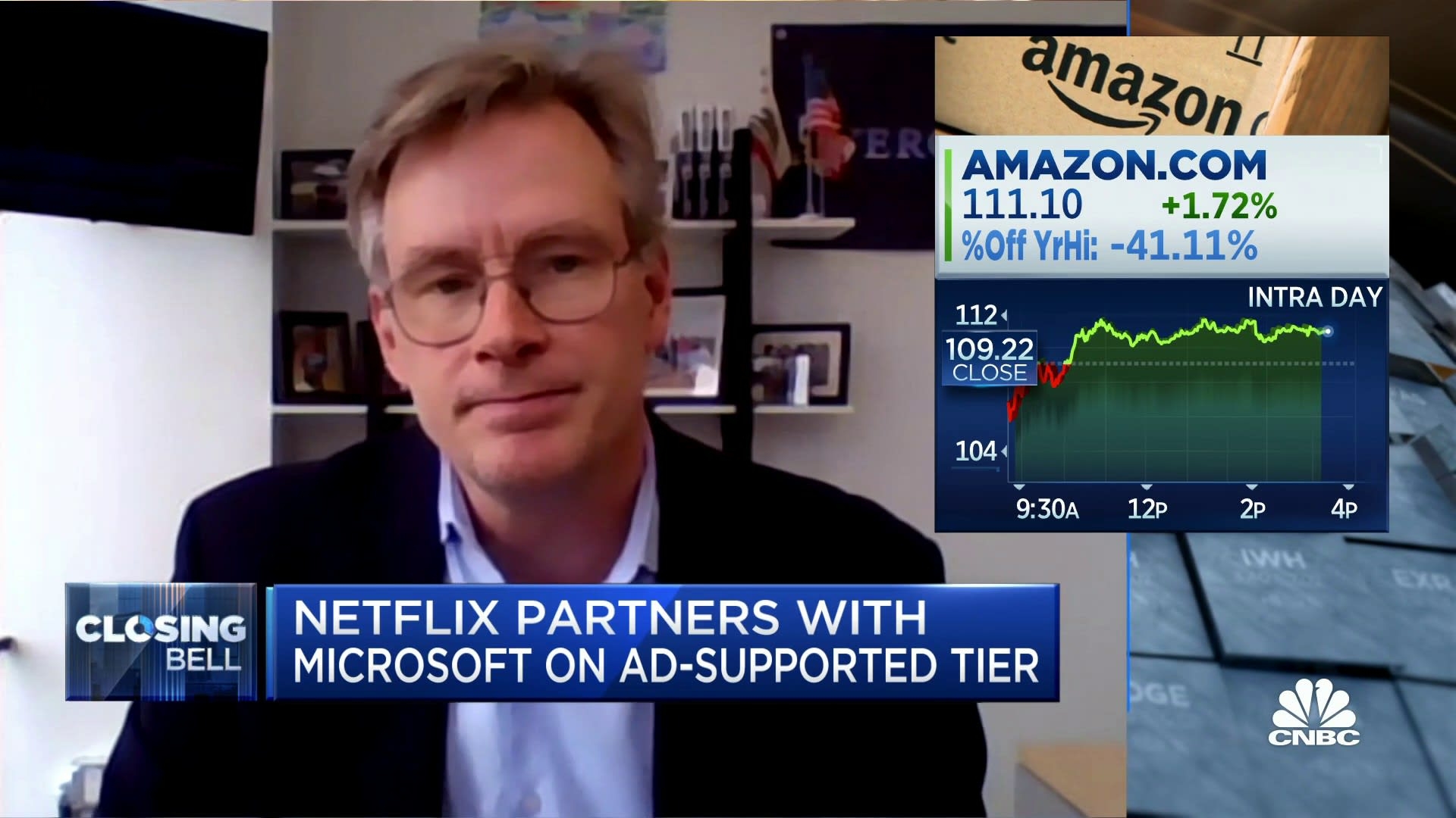 The Netflix-Microsoft partnership hasn’t been part of the story for two years, said Mahaney Evercore