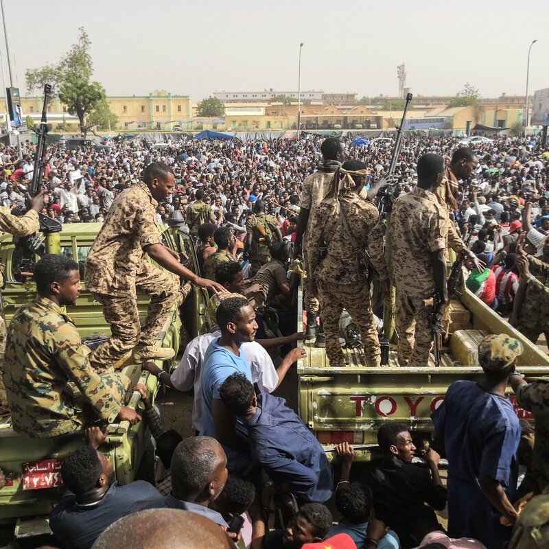 The Sudanese army will not participate in political talks, the leader said