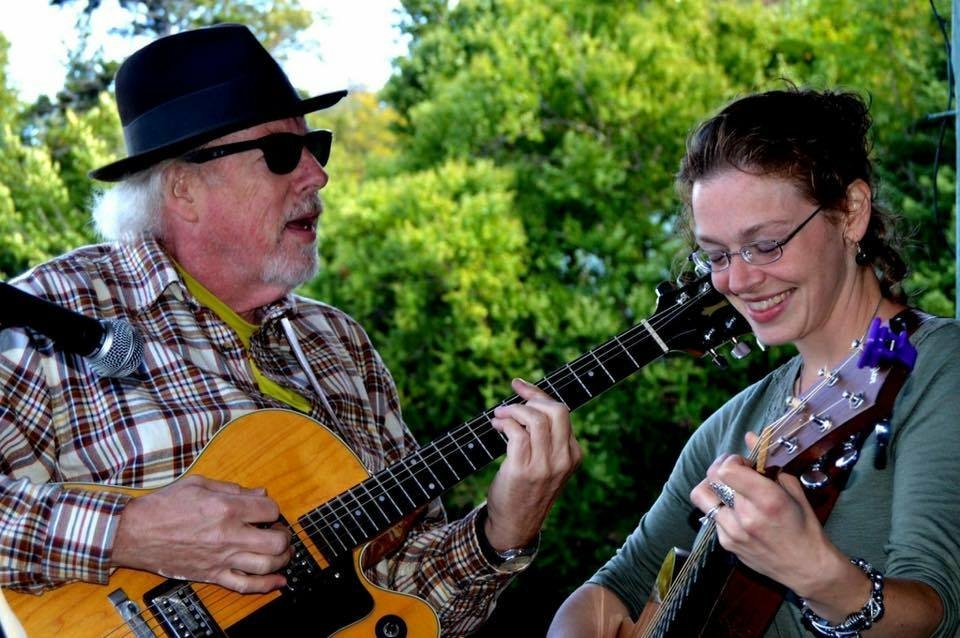 The music in the Gazebo continues with the father-daughter duo