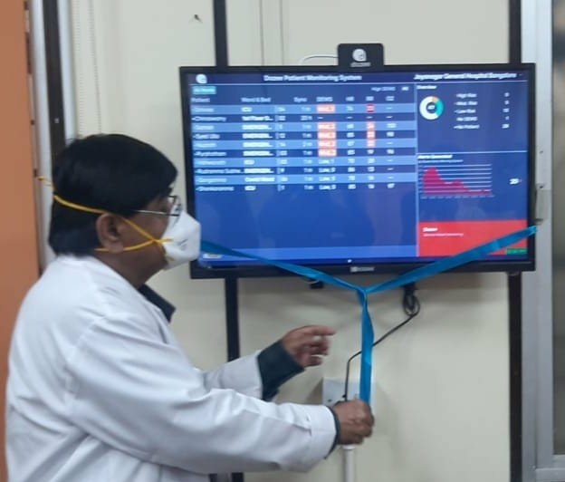 The technology helps the Bengaluru hospital to convert general wards to ICUs