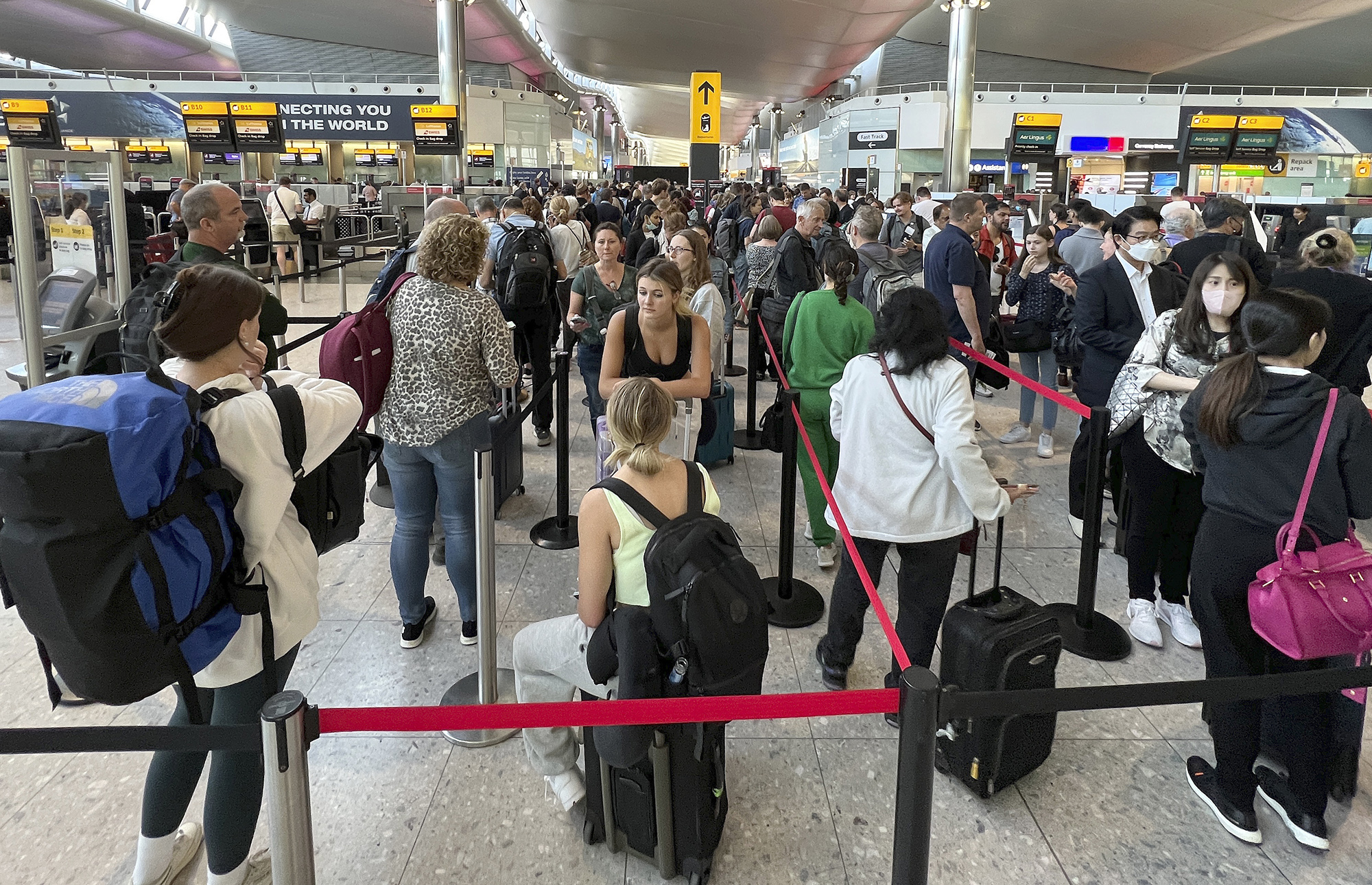 UK Travel quickly left City workers grounded