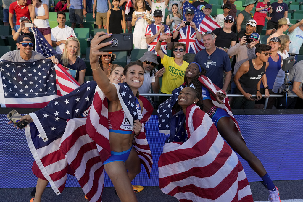USA sets medal record at Oregon22: Final medal count at 2022 World Athletics Championships