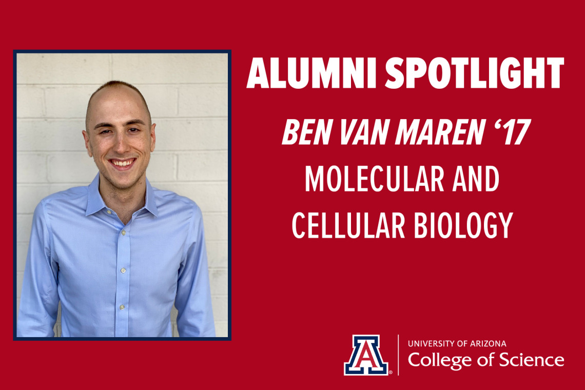 Alumni Spotlight: Ben Van Maren | College of Science