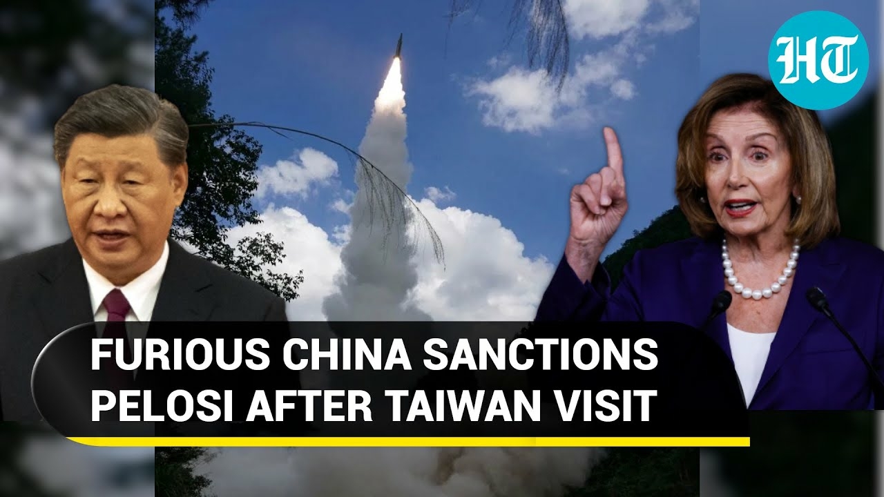 China hits back at US after Pelosi visit to Taiwan