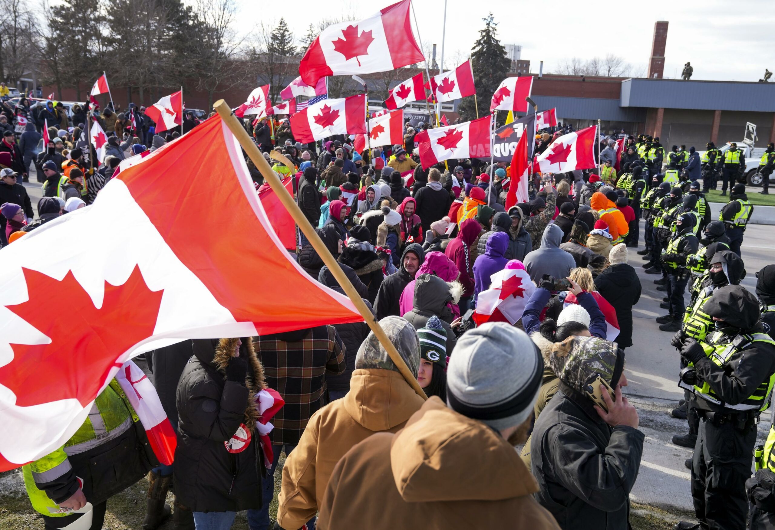 In protests and politics, Canada's 'Freedom Convoy' echoes