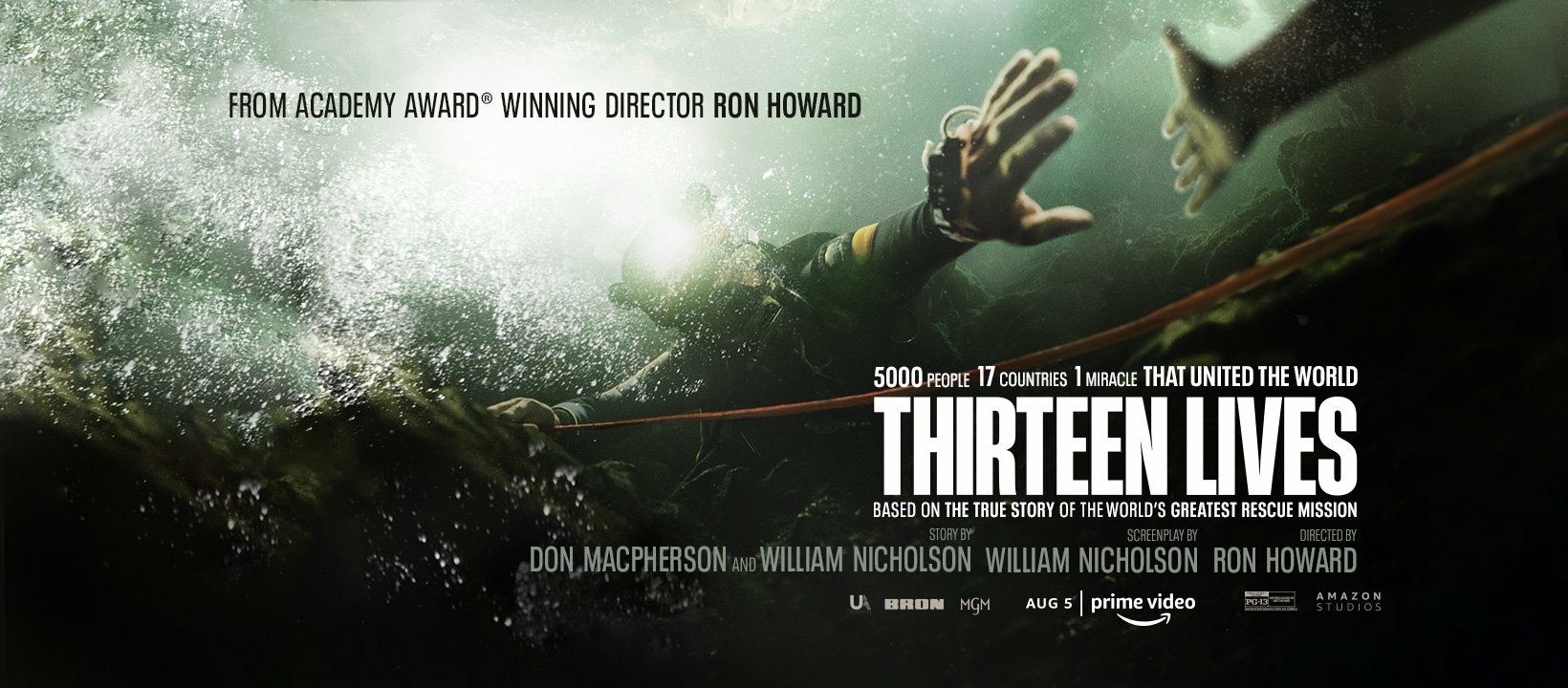 'Thirteen Lives': When and How to Watch it on Prime Video