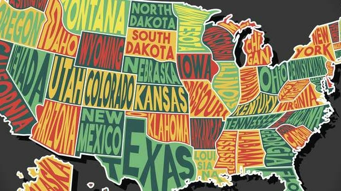 What is the smallest state in the US? These are the 10 smallest states in all of America.