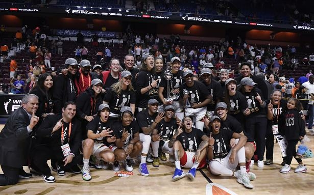 Aces win WNBA title for Las Vegas' first major professional sports title