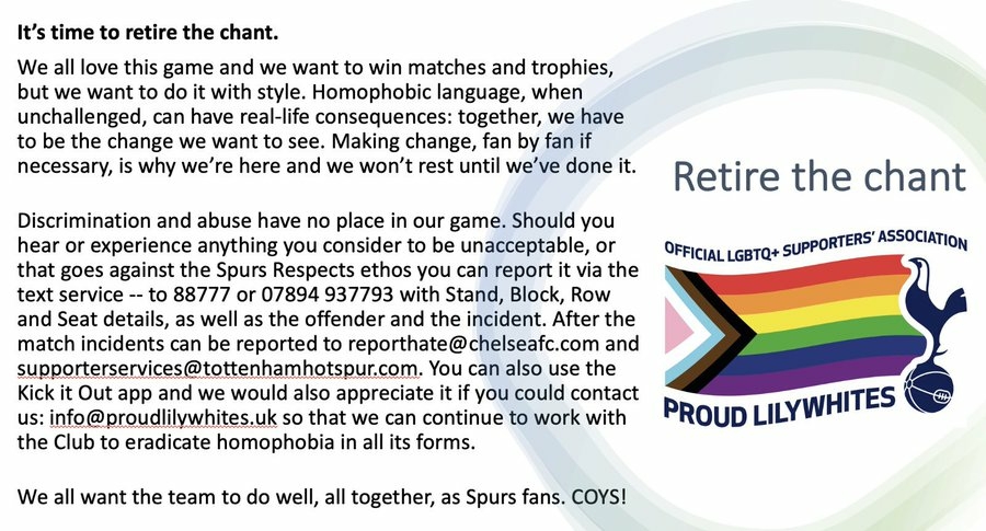 An Open Letter to Sports Fans about Homophobia