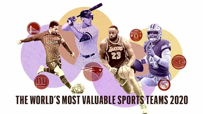 Forbes ranks the Cardinals as the top 50 most valuable sports franchises in the world