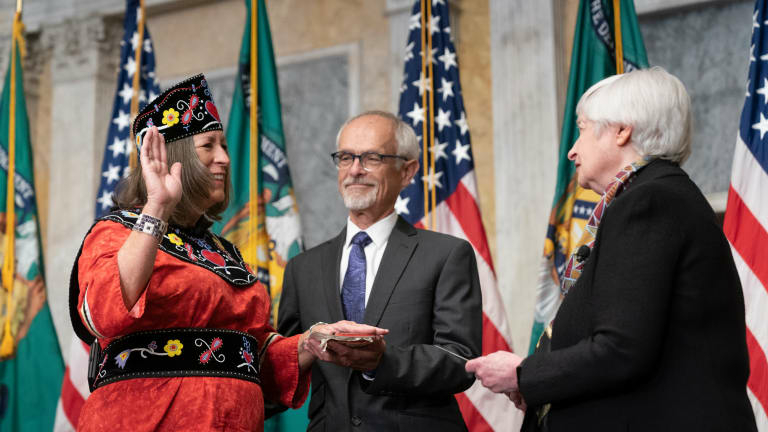 Remarks by Chief Lynn Malerba at the United States Treasurer inauguration ceremony