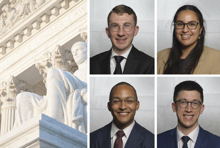Supreme Court Fellowship Program resumes with 4 New Fellows